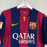 Shop 2014/15 BARCELONA NEYMAR JR #11 HOME SHIRT (M) NIKE, classic football shirts, vintage football shirts & retro soccer jerseys at Cult Kits