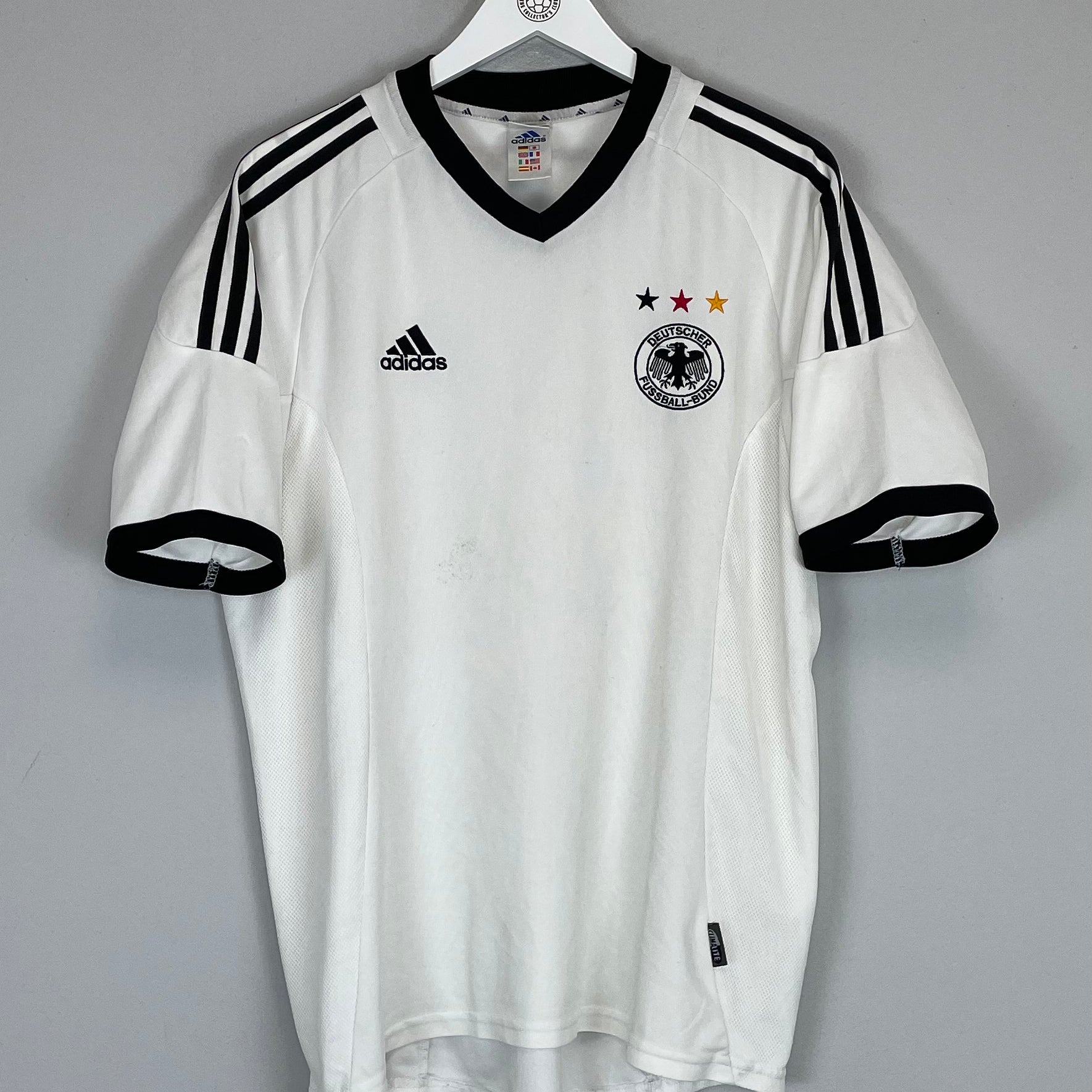 Shop 2002/04 GERMANY HOME SHIRT (L) ADIDAS, classic football shirts, vintage football shirts & retro soccer jerseys at Cult Kits
