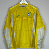 2002/03 BRAZIL WINDBREAKER JACKET (S) NIKE