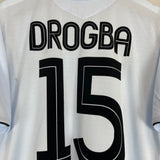 Shop 2005/06 CHELSEA DROGBA #15 AWAY SHIRT (XL) UMBRO, classic football shirts, vintage football shirts & retro soccer jerseys at Cult Kits