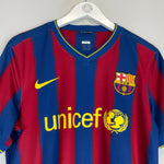 Shop 2009/10 BARCELONA HENRY #14 HOME SHIRT (M) NIKE, classic football shirts, vintage football shirts & retro soccer jerseys at Cult Kits