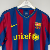 Shop 2009/10 BARCELONA HENRY #14 HOME SHIRT (M) NIKE, classic football shirts, vintage football shirts & retro soccer jerseys at Cult Kits