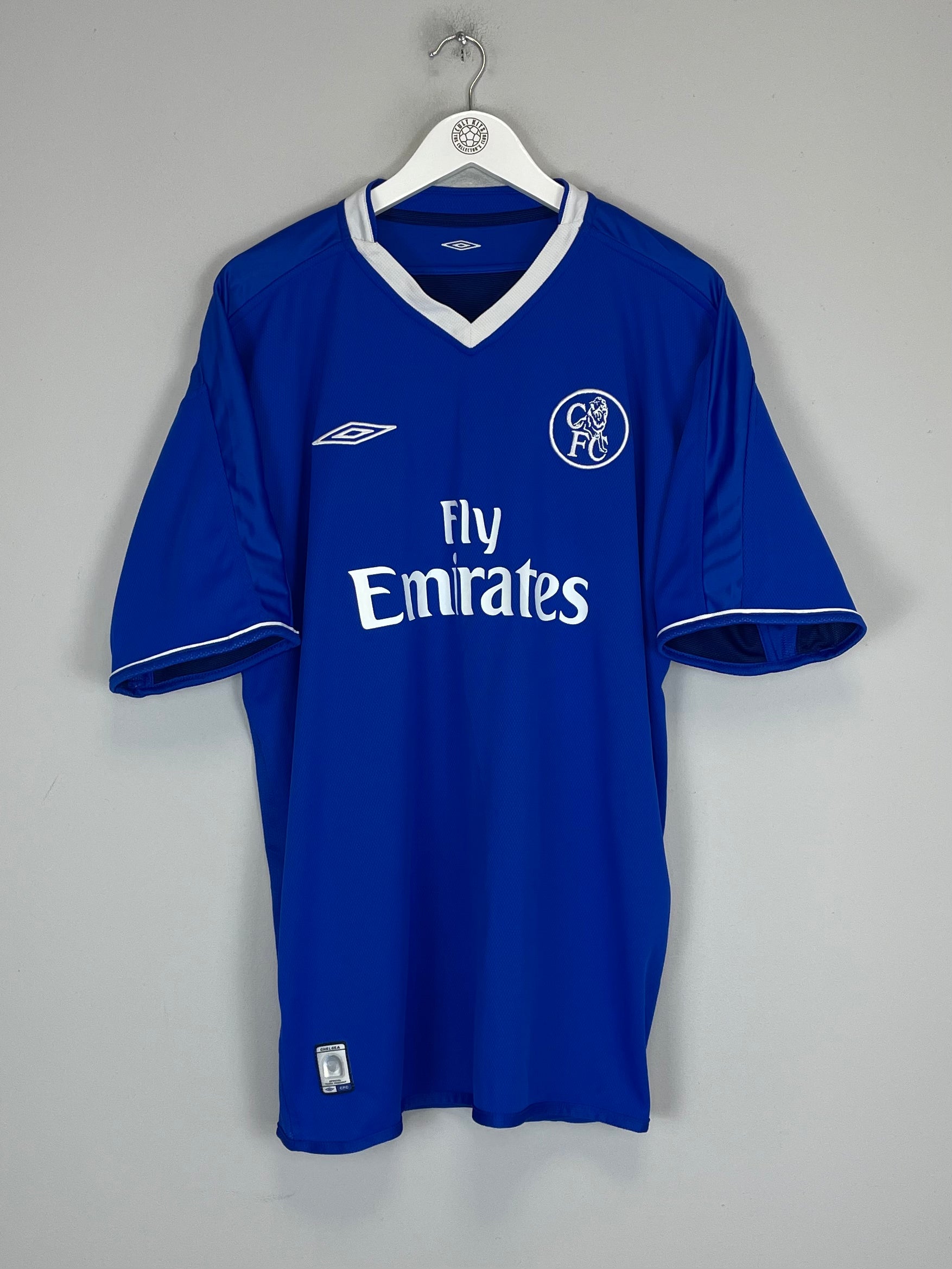 Shop 2003/05 CHELSEA TERRY #26 HOME SHIRT (XL) UMBRO, classic football shirts, vintage football shirts & retro soccer jerseys at Cult Kits