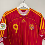 Shop 2006/08 SPAIN F.TORRES #9 HOME SHIRT (L) ADIDAS, classic football shirts, vintage football shirts & retro soccer jerseys at Cult Kits