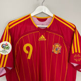 Shop 2006/08 SPAIN F.TORRES #9 HOME SHIRT (L) ADIDAS, classic football shirts, vintage football shirts & retro soccer jerseys at Cult Kits