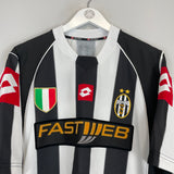2002/03 JUVENTUS DEL PIERO #10 HOME SHIRT (XL) LOTTO