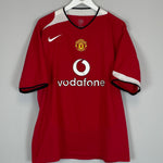 Shop 2004/06 MANCHESTER UNITED RONALDO #7 HOME SHIRT (XL) NIKE, classic football shirts, vintage football shirts & retro soccer jerseys at Cult Kits