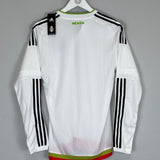 Shop 2014/15 MEXICO *BNWT* PLAYER ISSUE L/S AWAY SHIRT (M) ADIDAS, classic football shirts, vintage football shirts & retro soccer jerseys at Cult Kits