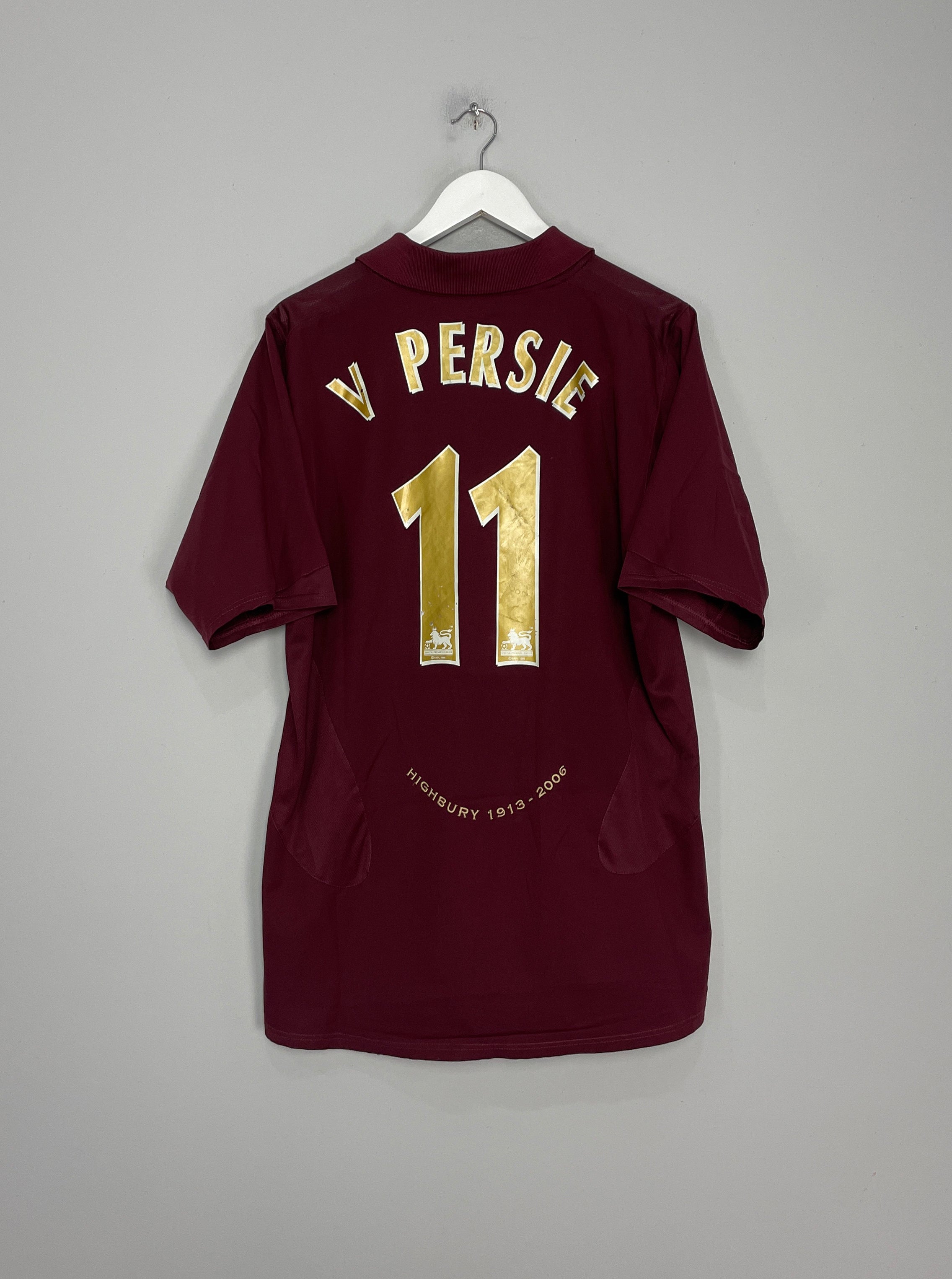 Van persie shop arsenal jersey