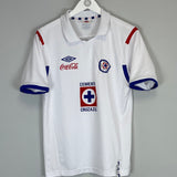 Shop 2011/12 CRUZ AZUL AWAY SHIRT (M) UMBRO, classic football shirts, vintage football shirts & retro soccer jerseys at Cult Kits