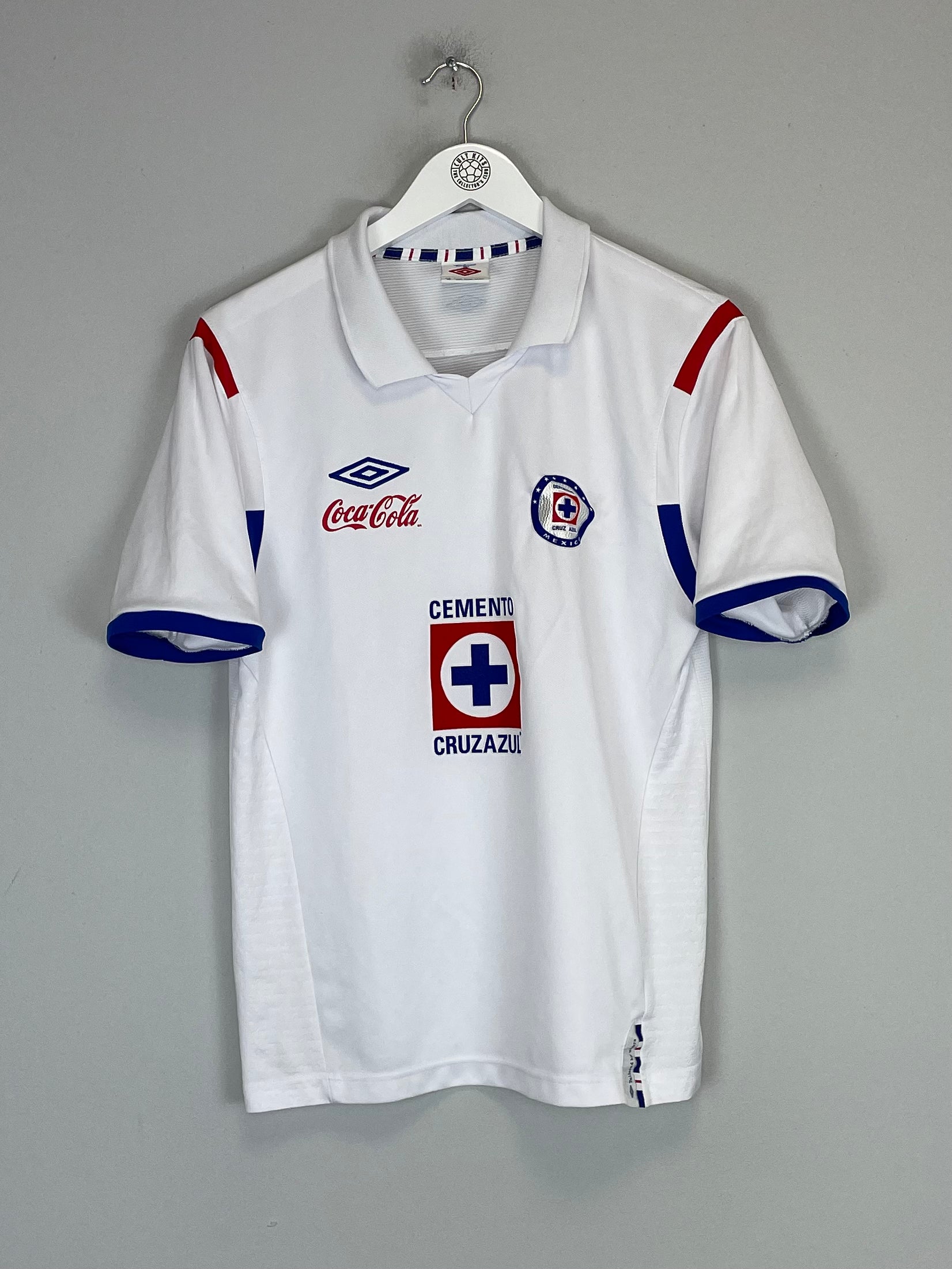 Shop 2011/12 CRUZ AZUL AWAY SHIRT (M) UMBRO, classic football shirts, vintage football shirts & retro soccer jerseys at Cult Kits
