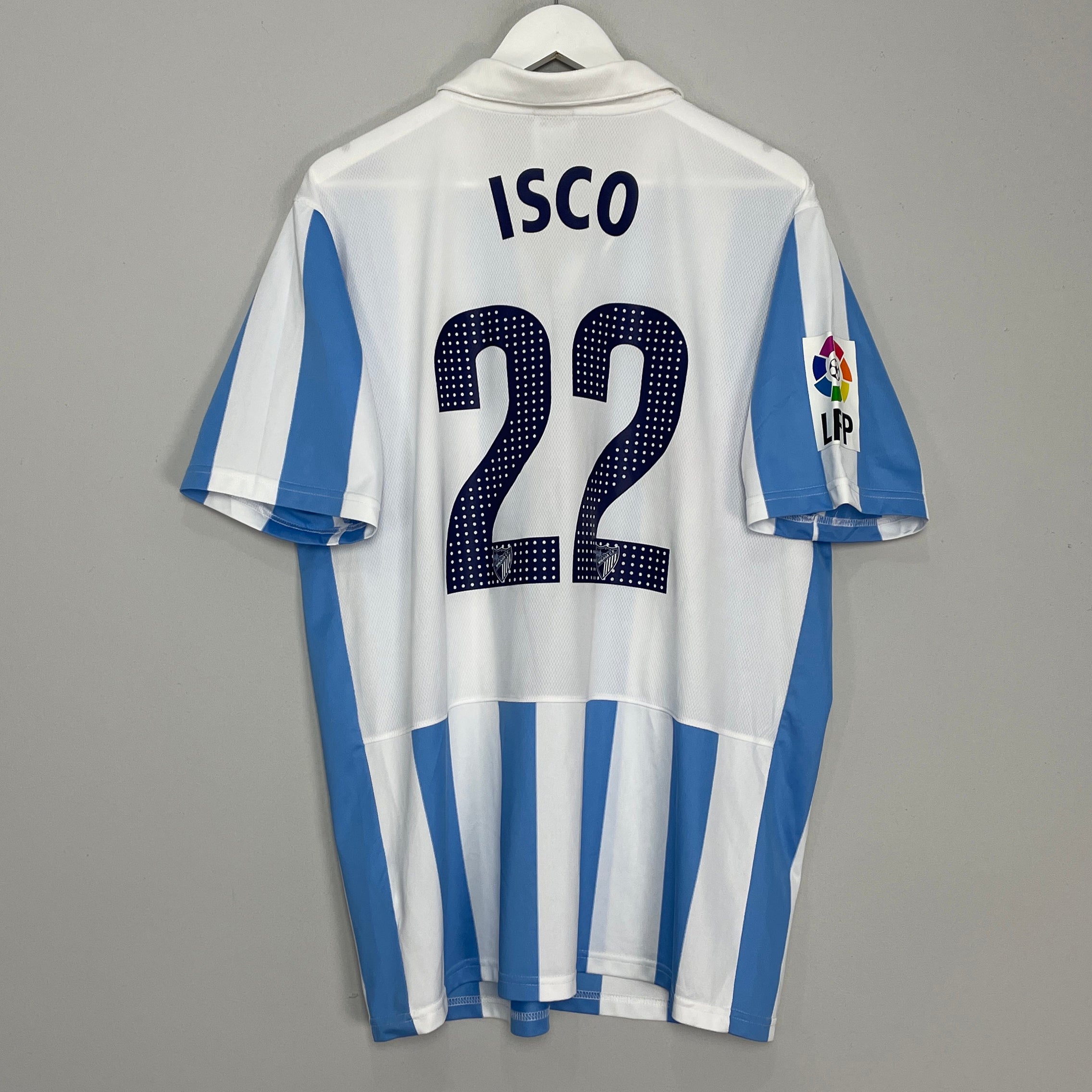 Shop 2012/13 MALAGA ISCO #22 HOME SHIRT (XL) NIKE, classic football shirts, vintage football shirts & retro soccer jerseys at Cult Kits