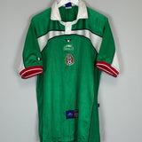 Shop 2000/01 MEXICO HOME SHIRT (L) ATLETICA, classic football shirts, vintage football shirts & retro soccer jerseys at Cult Kits
