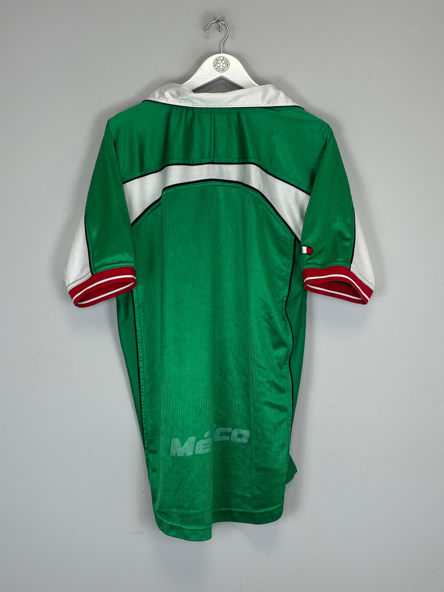 Shop 2000/01 MEXICO HOME SHIRT (L) ATLETICA, classic football shirts, vintage football shirts & retro soccer jerseys at Cult Kits