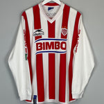 Shop 2001/02 NECAXA HOME SHIRT (M) ATLETICA, classic football shirts, vintage football shirts & retro soccer jerseys at Cult Kits