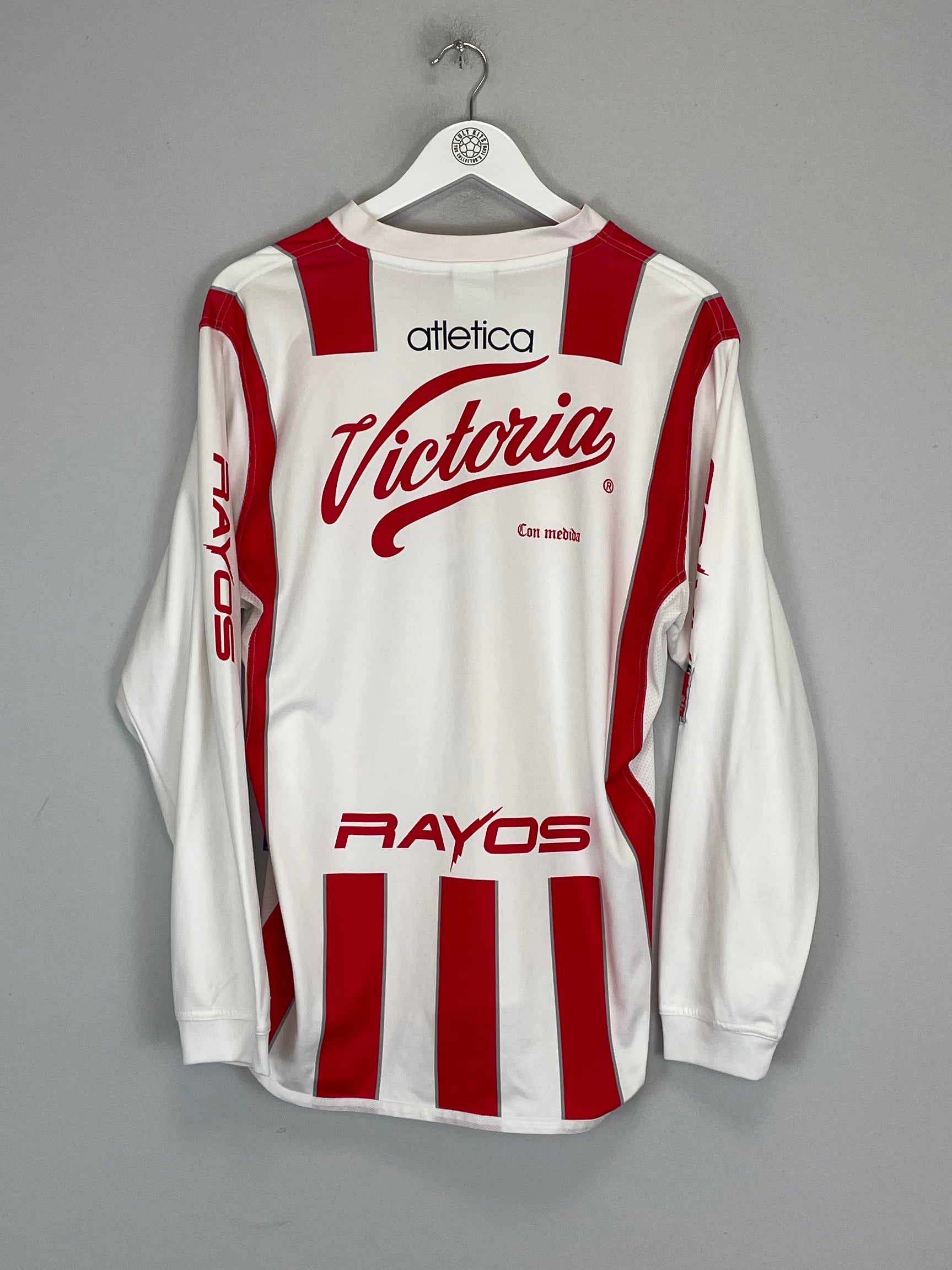Shop 2001/02 NECAXA HOME SHIRT (M) ATLETICA, classic football shirts, vintage football shirts & retro soccer jerseys at Cult Kits
