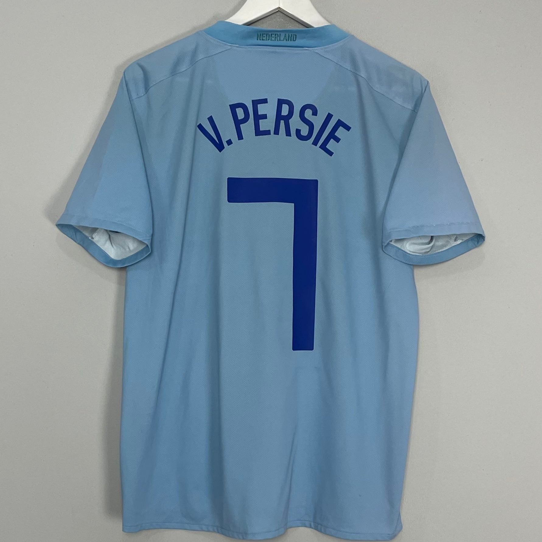 Shop 2008/09 NETHERLANDS V.PERSIE #7 AWAY SHIRT (M) NIKE, classic football shirts, vintage football shirts & retro soccer jerseys at Cult Kits