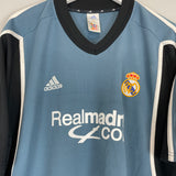 2001 REAL MADRID ZIDANE #5 THIRD SHIRT (XL) ADIDAS