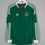 Shop 2011/13 MEXICO L/S HOME SHIRT (S) ADIDAS, classic football shirts, vintage football shirts & retro soccer jerseys at Cult Kits