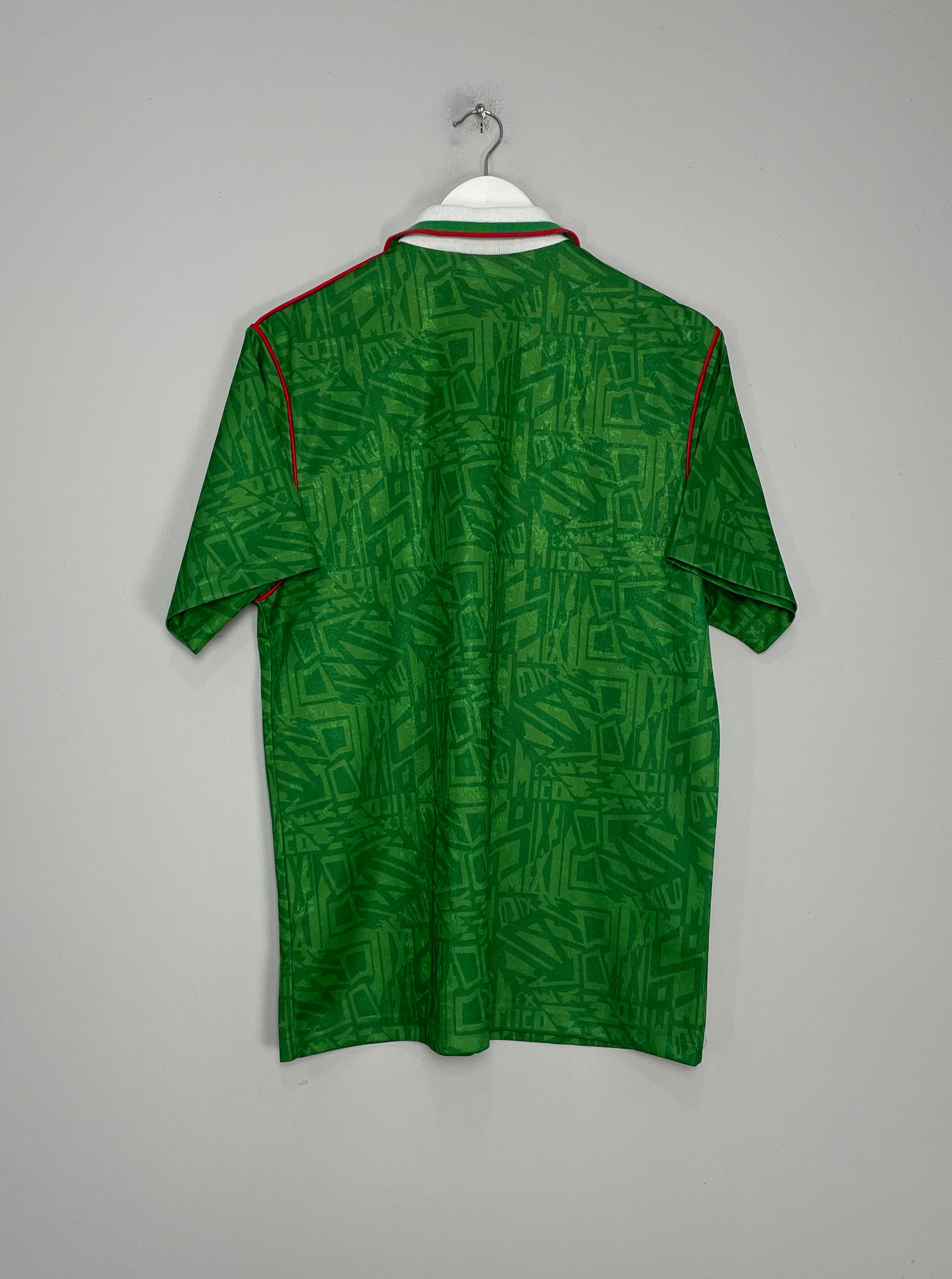 Shop 1994 MEXICO HOME SHIRT (M) UMBRO, classic football shirts, vintage football shirts & retro soccer jerseys at Cult Kits