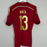 2013/15 SPAIN MATA #13 HOME SHIRT (S) ADIDAS
