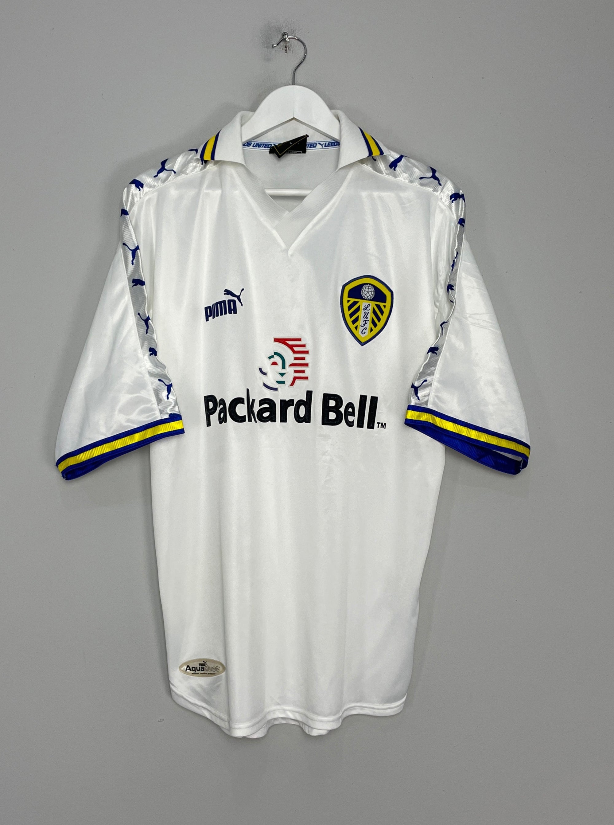 1998/00 LEEDS UNITED HOME SHIRT (L) PUMA