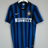 Shop 2012/13 INTER MILAN FORLAN #9 HOME SHIRT (L) NIKE BASIC, classic football shirts, vintage football shirts & retro soccer jerseys at Cult Kits