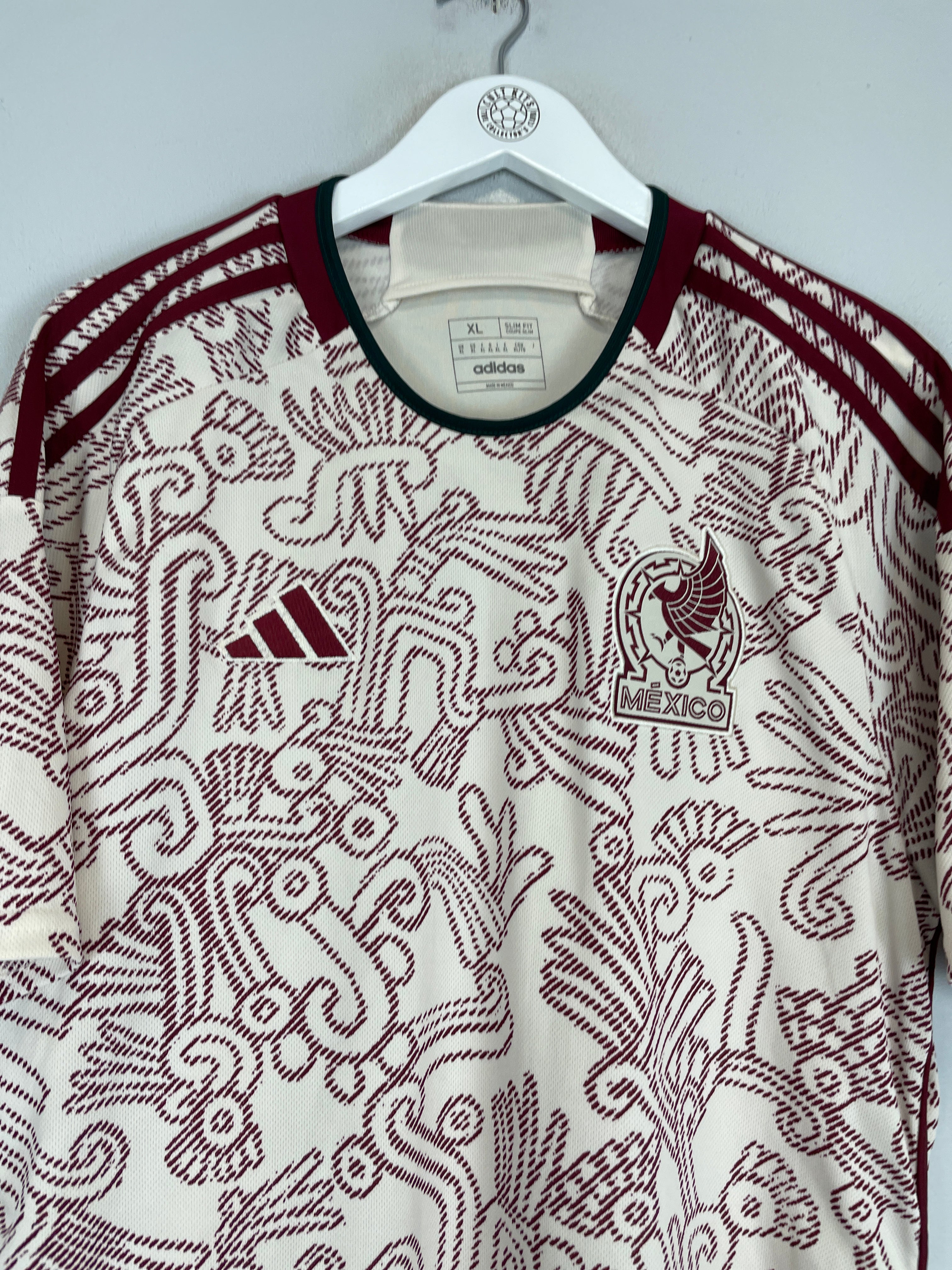 Shop 2022/23 MEXICO AWAY SHIRT (XL) ADIDAS, classic football shirts, vintage football shirts & retro soccer jerseys at Cult Kits