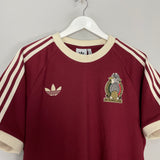 1985 MEXICO *ADIDAS ORIGINALS RE-ISSUE* AWAY SHIRT (XL) ADIDAS