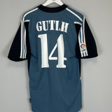 Shop 2001/02 REAL MADRID GUTI #14 THIRD SHIRT (M) ADIDAS, classic football shirts, vintage football shirts & retro soccer jerseys at Cult Kits