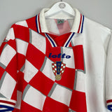 1998/01 CROATIA HOME SHIRT (XL) LOTTO