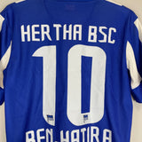 2012/13 HERTHA BERLIN BEN HATIRA #10 HOME SHIRT (M) NIKE