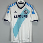 Shop 2012/13 CHELSEA LAMPARD #8 AWAY SHIRT (M) ADIDAS, classic football shirts, vintage football shirts & retro soccer jerseys at Cult Kits