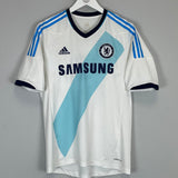 Shop 2012/13 CHELSEA LAMPARD #8 AWAY SHIRT (M) ADIDAS, classic football shirts, vintage football shirts & retro soccer jerseys at Cult Kits