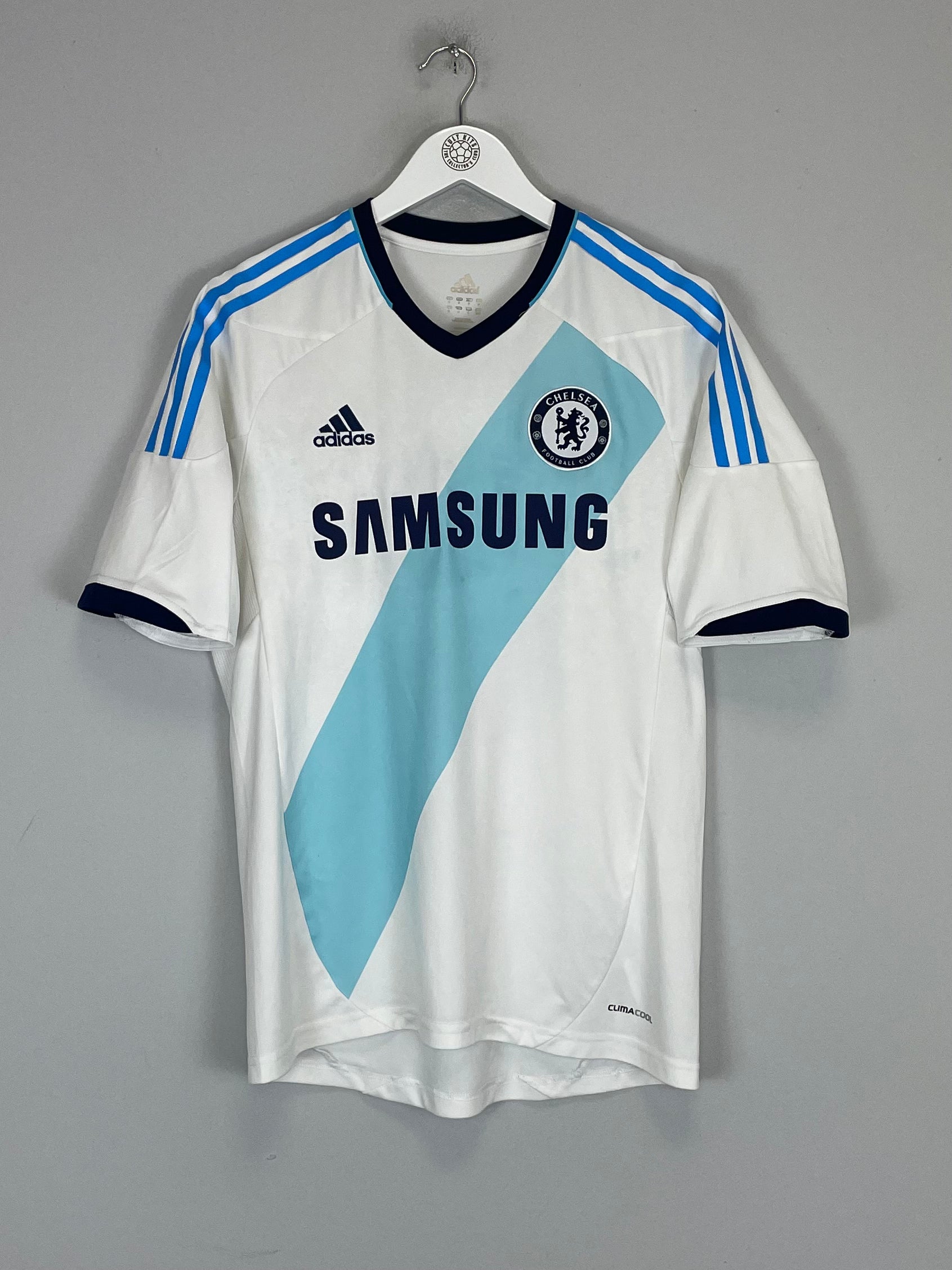Shop 2012/13 CHELSEA LAMPARD #8 AWAY SHIRT (M) ADIDAS, classic football shirts, vintage football shirts & retro soccer jerseys at Cult Kits