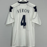 Shop 2000/01 MANCHESTER UNITED VERON #4 AWAY SHIRT (M) UMBRO, classic football shirts, vintage football shirts & retro soccer jerseys at Cult Kits