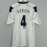 Shop 2000/01 MANCHESTER UNITED VERON #4 AWAY SHIRT (M) UMBRO, classic football shirts, vintage football shirts & retro soccer jerseys at Cult Kits