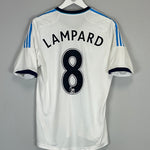 Shop 2012/13 CHELSEA LAMPARD #8 AWAY SHIRT (M) ADIDAS, classic football shirts, vintage football shirts & retro soccer jerseys at Cult Kits
