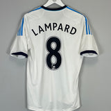 Shop 2012/13 CHELSEA LAMPARD #8 AWAY SHIRT (M) ADIDAS, classic football shirts, vintage football shirts & retro soccer jerseys at Cult Kits