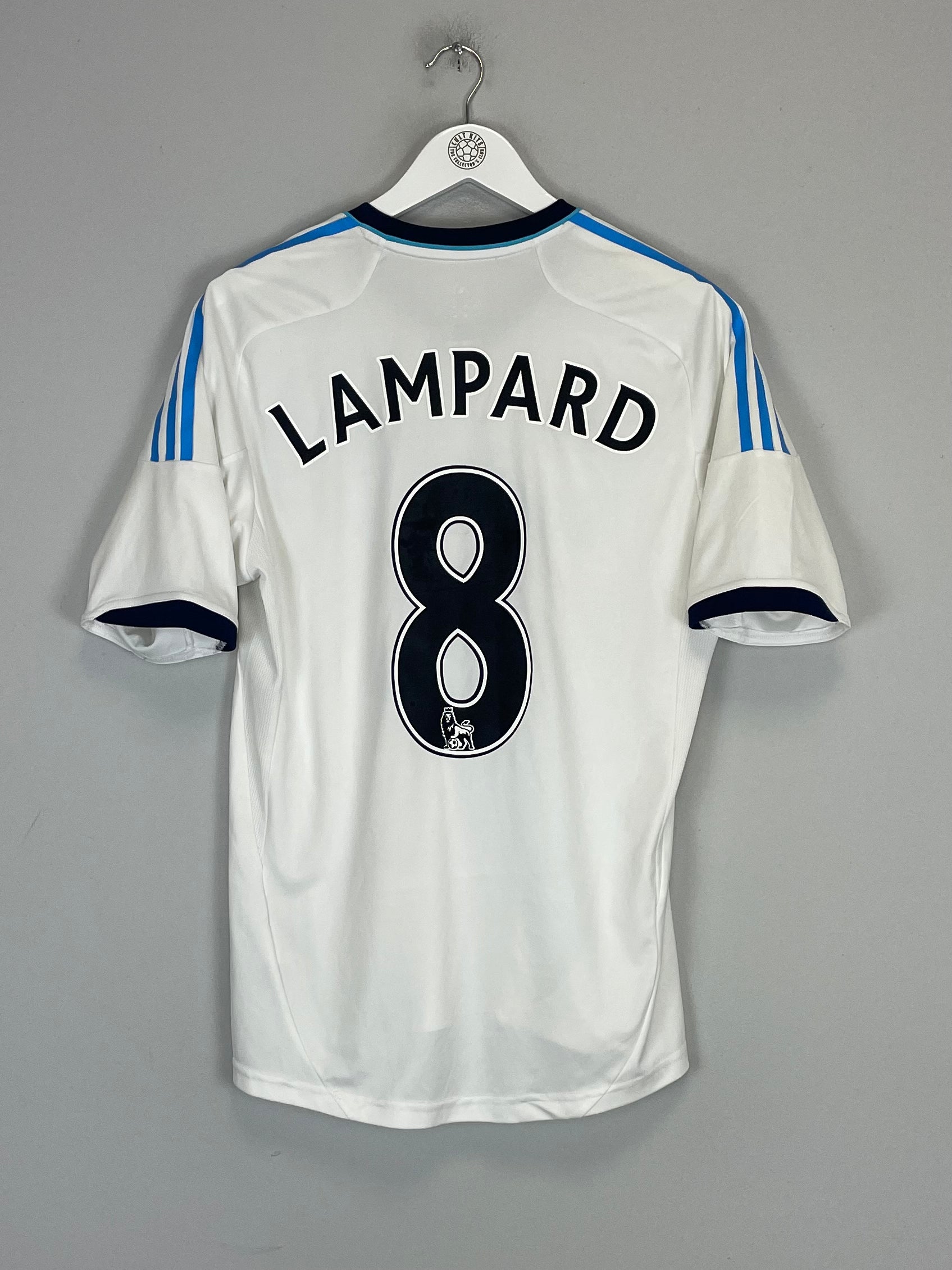 Shop 2012/13 CHELSEA LAMPARD #8 AWAY SHIRT (M) ADIDAS, classic football shirts, vintage football shirts & retro soccer jerseys at Cult Kits