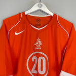 Shop 2004/06 NETHERLANDS SEEDORF #20 HOME SHIRT (XL) NIKE, classic football shirts, vintage football shirts & retro soccer jerseys at Cult Kits