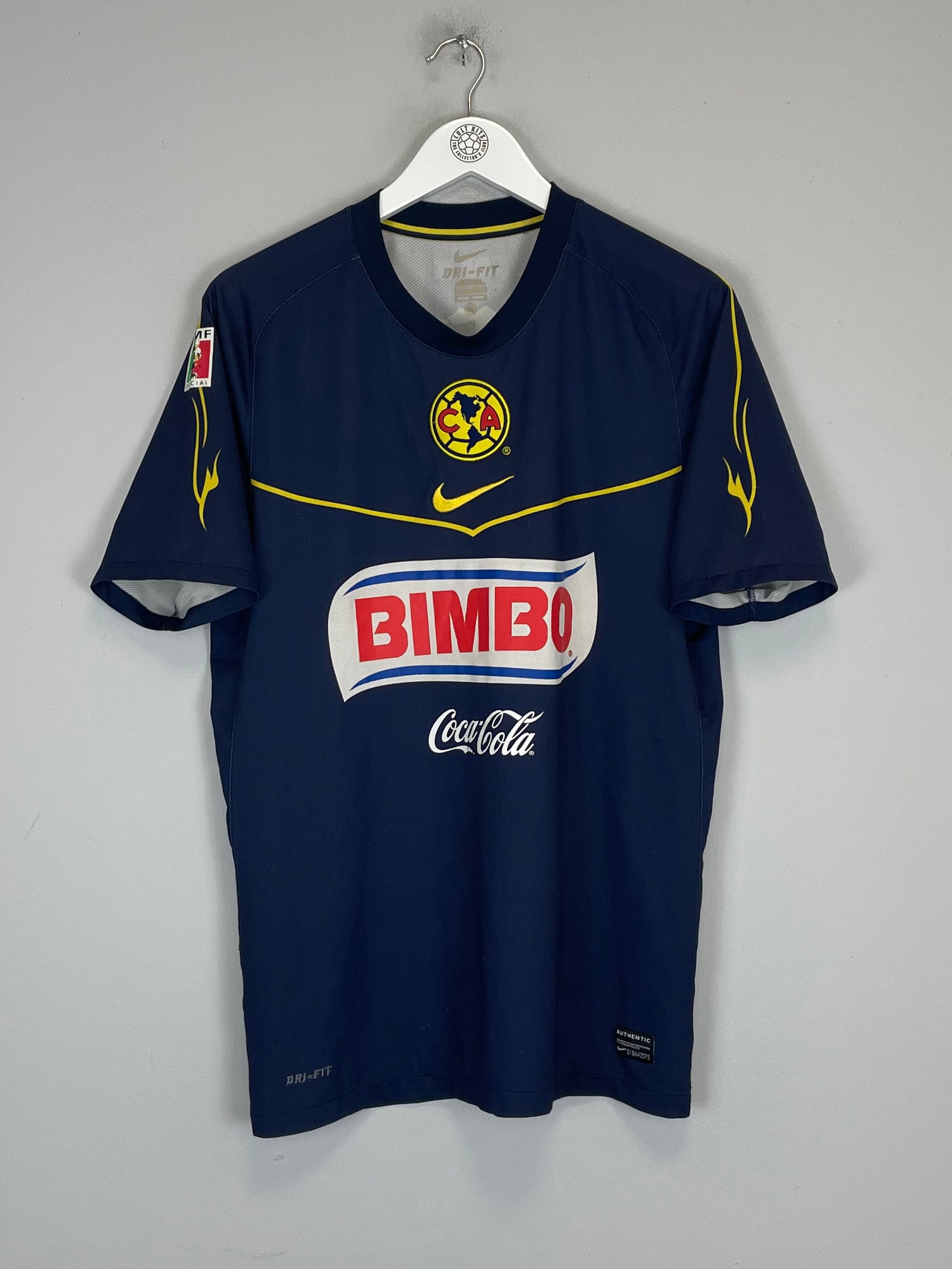 Shop 2011/12 CLUB AMERICA AWAY SHIRT (M) NIKE, classic football shirts, vintage football shirts & retro soccer jerseys at Cult Kits