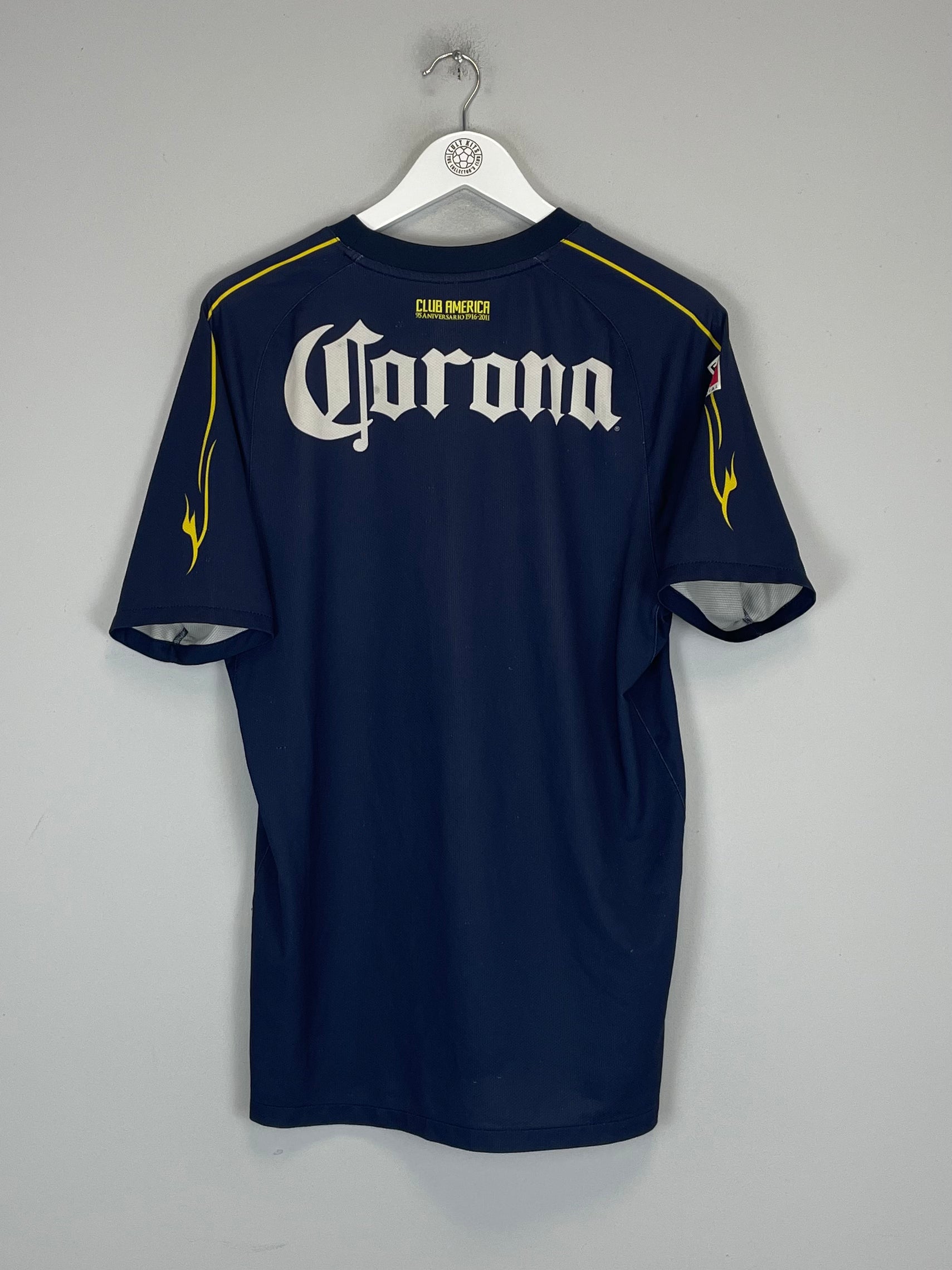 Shop 2011/12 CLUB AMERICA AWAY SHIRT (M) NIKE, classic football shirts, vintage football shirts & retro soccer jerseys at Cult Kits