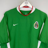 Shop 2003/04 MEXICO HOME SHIRT (M) NIKE, classic football shirts, vintage football shirts & retro soccer jerseys at Cult Kits