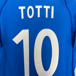 Shop 2000/02 ITALY TOTTI #10 HOME SHIRT (S) KAPPA, classic football shirts, vintage football shirts & retro soccer jerseys at Cult Kits
