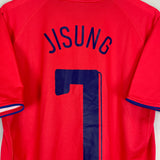 2006/08 SOUTH KOREA JI SUNG #7 HOME SHIRT (M) NIKE