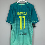 Shop 2016/17 BARCELONA NEYMAR #11 *BNWT* THIRD SHIRT (XL) NIKE, classic football shirts, vintage football shirts & retro soccer jerseys at Cult Kits