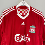 2008/10 LIVERPOOL KUYT #18 HOME SHIRT (XL) ADIDAS