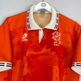 1996 NETHERLANDS HOME SHIRT (L) LOTTO