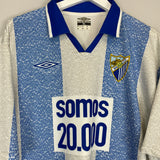 2004/05 MALAGA 'SOMOS 20,000' HOME SHIRT (XL) UMBRO